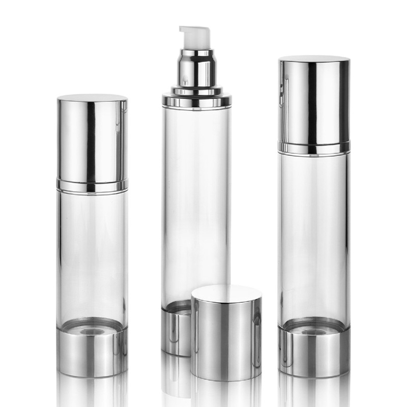 Aluminum Airless Serum Pump Bote