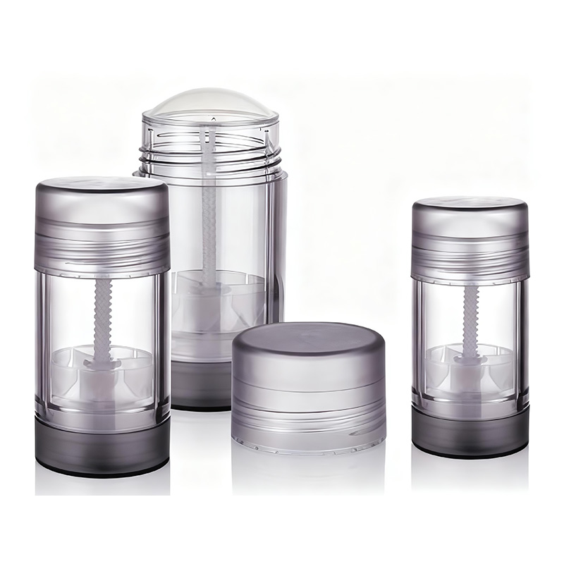Transparent na Plastic Deodorant Stick Container